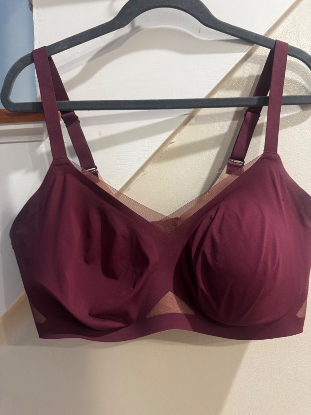 Honeylove CrossOver Bra Fig Sz 2X (42C/42D) - Picture 4 of 9